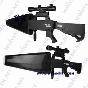 Portable Handheld Anti UAV Drone Jammer WIFI GPS VSWR Over Voltage Over Current