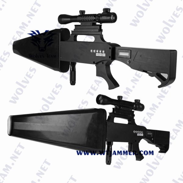 Portable Handheld Anti UAV Drone Jammer WIFI GPS VSWR Over Voltage Over Current