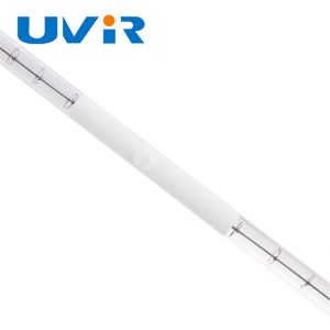 235V 1000W Infrared Quartz Heater Lamp with White Ceramic Reflector