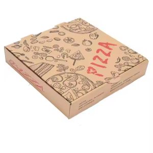 Recycling Pizza Boxes Eco-Friendly Customizable Fast Food Packaging Free Design