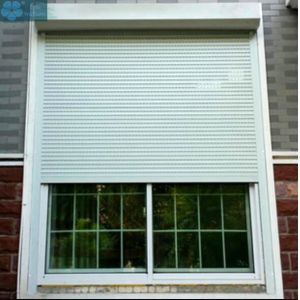 0.3mm Slat 30 Pa Watertightness Automatic Window Shutters