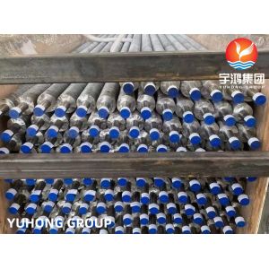 ASME SB163 N04400 G Type Embeded Fin Tube Applied For Heat Exchanger