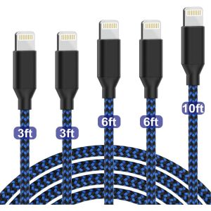 2m Nylon Braided USB Cable USB C To Lightning 5V 2.4A Compatible With IPad