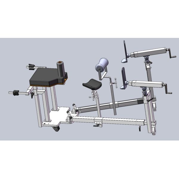 Quality Stainless Steel Orthopedic Traction Frame with Double-pole Structure Operation Table Accessories wholesale