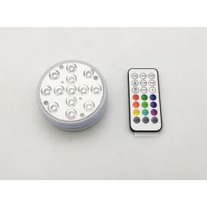 7.1x3.1cm Waterproof LED Pool Light IP68 Underwater Light LED RGB Submersible