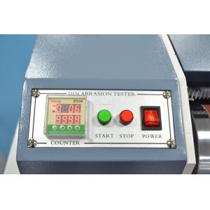 Manual Abrasion Resistance Leather Testing Machine 220V OEM