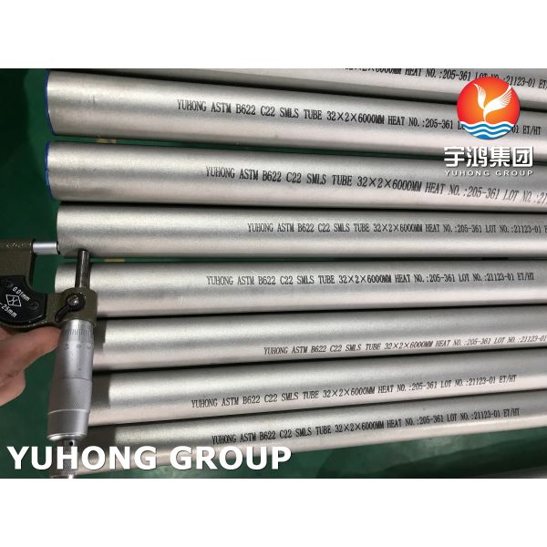 Quality ASTM B622 / ASME SB622 Hastelloy C-22( UNS N6022, 2.4602 ) Seamless Tube wholesale