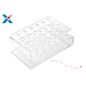 Eyebrow Pencil Acrylic Display Rack Desktop Acrylic Pen Holder Recyclable