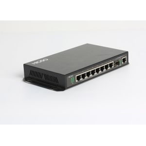 8 10/100M RJ45 Ports DC12V Gigabit Ethernet Switch For Security System