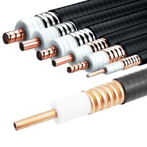 Micro Corrugated Copper Tube Coaxial Cable For Microwave Telecommunication
