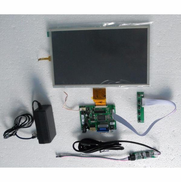 open frame touchscreen 10.1" inch LCD display VGA support HD AV monitor with