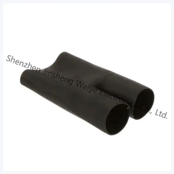 381A302 Heat Shrink Transition Y Style Semi-Rigid Modified Polyolefin Black Bag