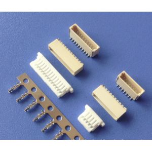 JVT SH 1 Mm Pitch Connector , Single Row Wire To Board Crimp Style Connector