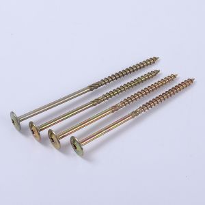 Carbon Steel Chipboard Screws for Furniture Assembly Diameter 6 and Durable
