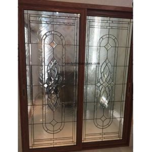 triple glazing panel with IGCC