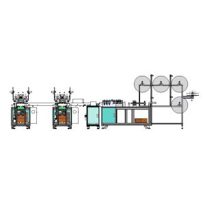 Low Noise Pollution Mask Making Machine Computer PLC Programming Control