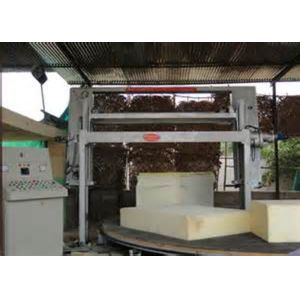 Cheap Automatic Blade Circle Horizontal Cutter For Flixible PU / Quadrate Foam for sale