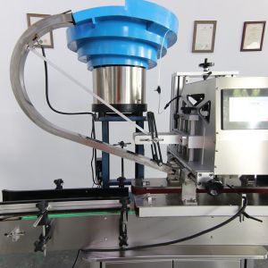 YIMU CM140 Automatic Pet Shampoo Bottle 4 wheel Capper Pressing Screwing Capping