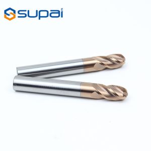 China High Precision Tungsten Steel HRC65 Solid Carbide End Mill on sale