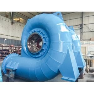 Brushless/Static Silicon Cooling Water Turbine 450-1000 RPM For 200kw-20mw Power