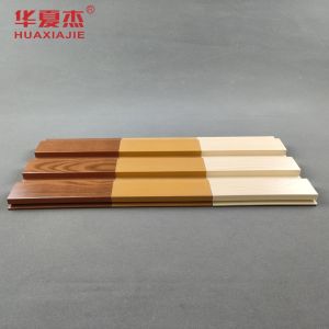 ISO9001 ISO14001 CE Certified WPC Wall Panel Eco-Friendly Red Wood Color Wood