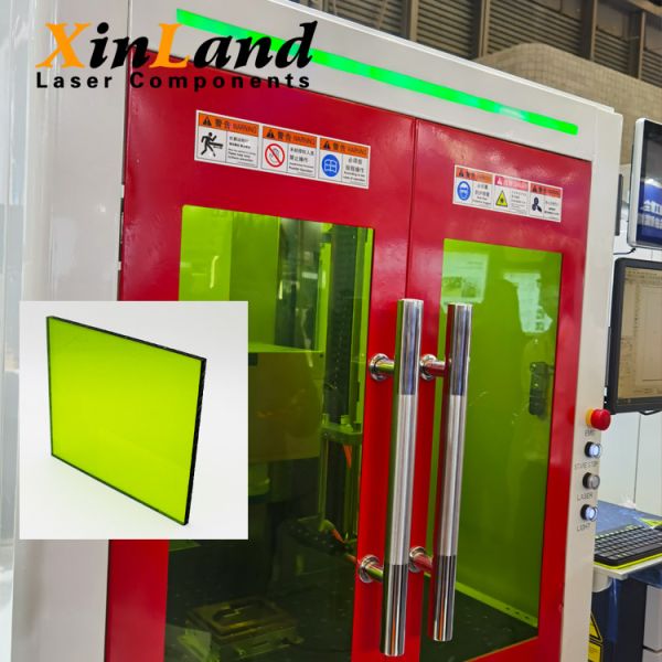 1064nm Laser Safety Window For Fiber Laser & ND YAG Lasers & Laser Cutting