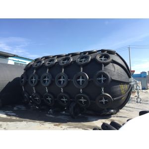 Dia 0.5m-4.5m Pneumatic Rubber Fender D Fender Rubber Marine Foam Filled
