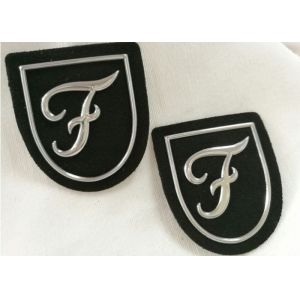 Promotional Silver Tpu Logo Raised Custom Pvc Patches No Minimum