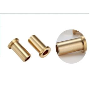 Customized Brass Bushings And Bearings , 1/2 Inches -1 Inches Flange Bushing