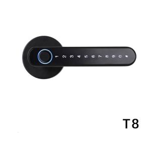 Multifunctional Wifi Smart Door Lock / Keypad Electronic Door Lock With Key