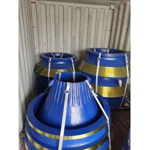 Energy Mining Ore Mining GP100 100S Bowl Liner Mn13 Mn18cr2 Cone Crusher Spare