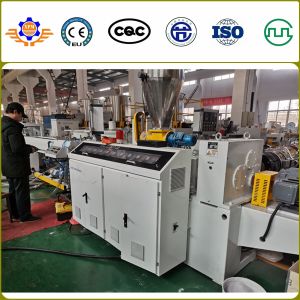 180 - 250Kg/H PVC Pipe Extrusion Line Double Screw 220 - 415V Input Voltage