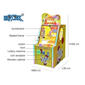 Happy Baby 3 Funny Carnival Arcade Lottery Game Machine Redemption 1 Player