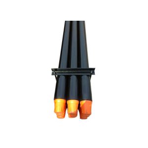 114MM Water Well Drill Pipes Mining Drill Rods With 2 7/8" API Standard Reg DTH