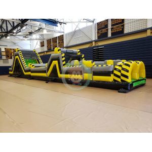 Guangzhou manufacturer inflatable slide inflatable obstacle course for kids
