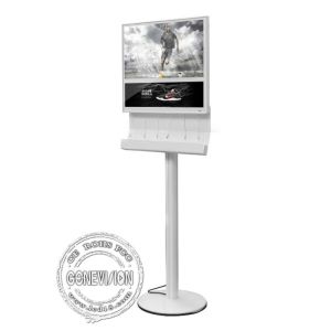 Full HD Charging Station Kiosk Digital Signage 18.5 Inch LED Light Box LCD