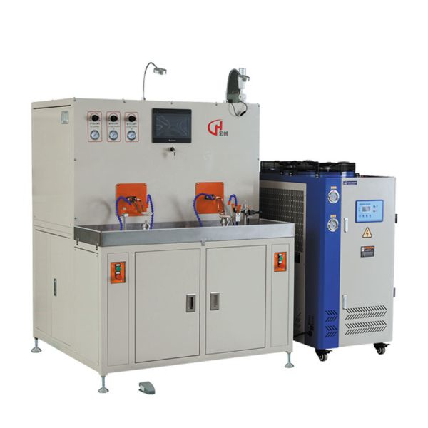 Quality High Efficiency Induction Segment Brazing Machine 60Hz Double Station wholesale