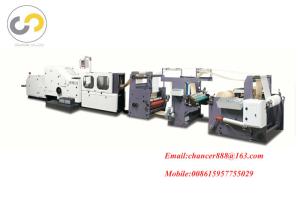 Cheap 150pcs/minute Take away square bottom paper bag machine with multiple printer inline for sale