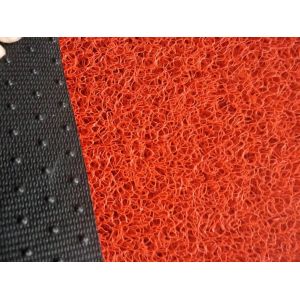 China Waterproof PVC Coil Mat , Anti - Slip Pvc Coil Car Mat With PVC Firm Backing on sale