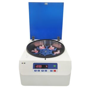 12-Slide Clinical Centrifuge for Cell Smears with Swing Rotor and Visible Lid