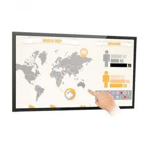 10 Finger Multi Touch LCD Panel Touch Screen Monitor 43 Inch 4K Commercial
