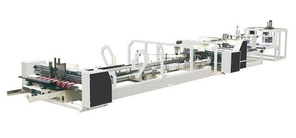 Automatic Folder Gluer Stitcher Strapper All Inline One Machine, PP or PE