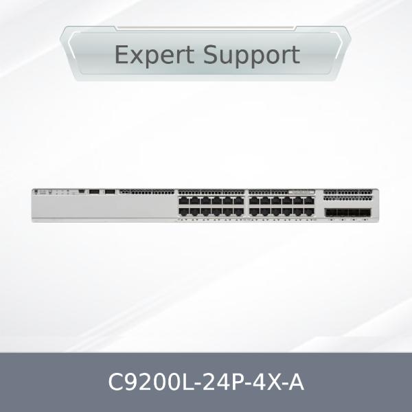 Quality New Original Factory Sealed C9200L-24p-4X-a 9200L 24-Port Poe+ 4 X 1g Network Advantage Ciscos Switch C9200L-24p-4X-a wholesale