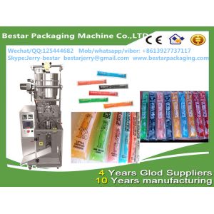 Automatic ice pops,pouch filling machines vertical packing machine bestar