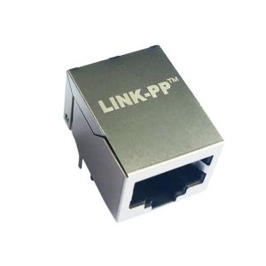 Cheap ARJM11B1-811-NN-CW2 shielded 5G RJ45 Modular Jack Tab Down With LEDs for sale