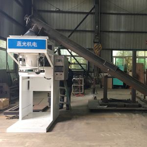 Screw Feeding 10kg Bag Putty Gypsum Powder Filling Machine