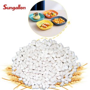 Smooth Modified Polypropylene Food Grade Safe Plate Bowl Polypropylene Granules