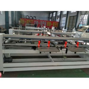 Double Pieces Regular Shaped Automatic Folder Gluer Machine 5.8kw Power