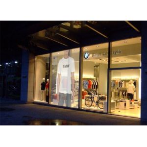 1000x1000mm Transparent Glass LED Display Screen SMD1820 High Brightness