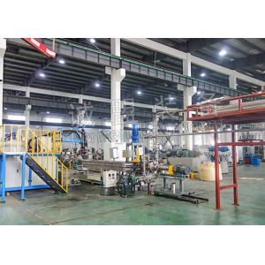 Buy cheap TPU Polymerization Twin Screw Plastic Extruder With Under Water Pelletizing from wholesalers